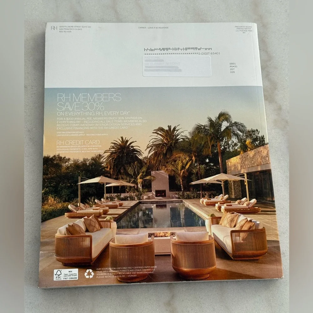Restoration Hardware rh restoration